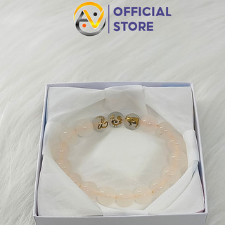 Vòng tay phong thủy mệnh thủy tỵ dậu sửu - chất liệu mã não tự nhiên - size 8 10ly cho nữ may mắn