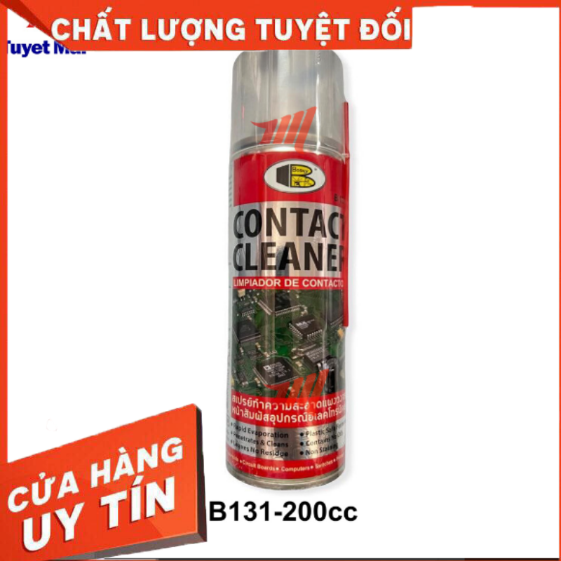 xịt vệ sinh mạch điện tử contact cleaner spray b131