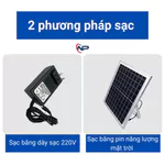 Quạt năng lượng mặt trời NHẬT PHONG SOLAR có điều khiển từ xa,Sạc Điện Thoại,Củ sạc 220V, tấm pin năng lượng,BH 1 năm — ảnh 6
