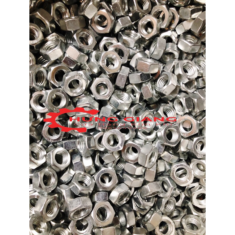 10 Bulong Thép Mạ Kẽm M12 M14 M16 Chống Rỉ