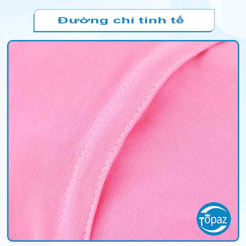 Gối bông cho bé 100% cotton chính hãng TOPAZ kích cỡ 30 x 50 siêu đáng yêu mềm mịn êm ái dành cho bé yêu