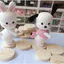 Chân đế đứng búp bê-chân đế gỗ thông loại đẹp phủ sơn bóng