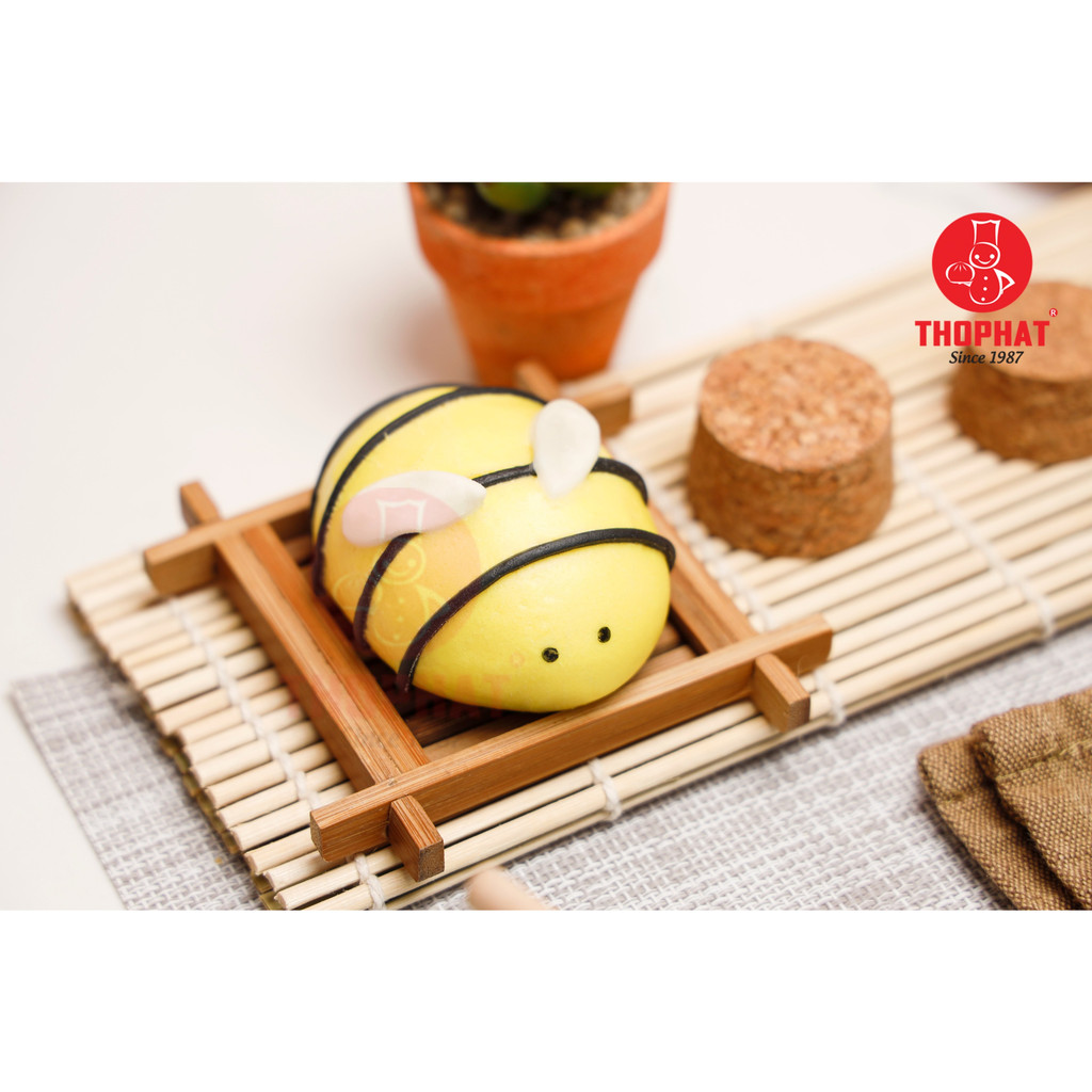Bánh Bao Nhân Trứng Sữa Tạo Hình Con Ong THỌ PHÁT FOOD 200g | Shopee ...