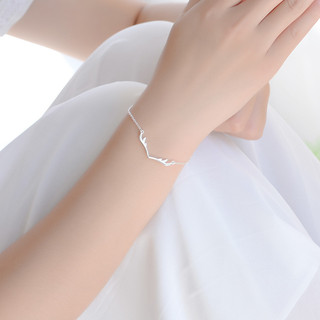 Lắc Tay Bạc Ý 925 Sừng Hươu [ Sale 2025]