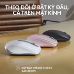 Chuột không dây Logitech MX Anywhere 3S Quiet Clicks - Cuộn nhanh, 8000DPI, Sạc USB C, Bluetooth — ảnh 4