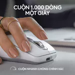 Chuột không dây Logitech MX Anywhere 3S Quiet Clicks - Cuộn nhanh, 8000DPI, Sạc USB C, Bluetooth — ảnh 5