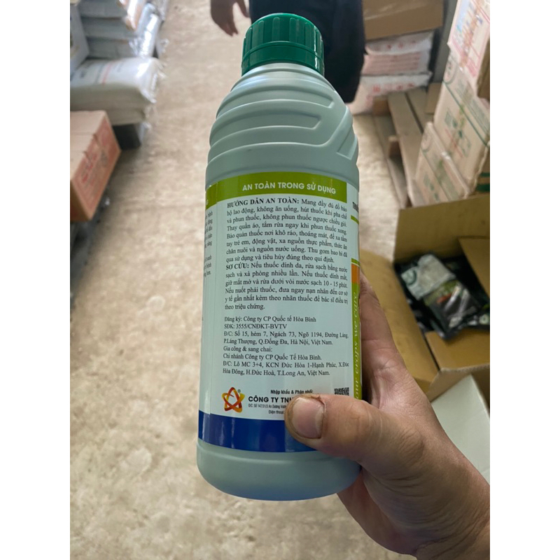 Thuốc trừ bệnh nấm hồng -  Hanovil 100SC - Chai 1L