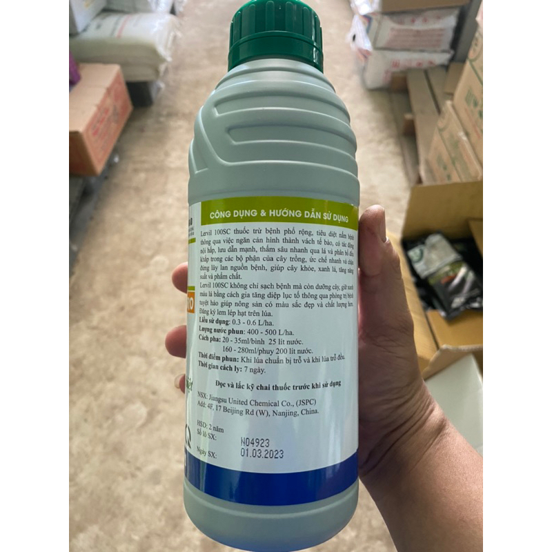 Thuốc trừ bệnh nấm hồng -  Hanovil 100SC - Chai 1L