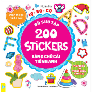 Sách - Bộ Sưu Tập 200 Stickers Phát triển trí thông minh, sáng tạo ( bé từ 2-8 tuổi) - ndbooks