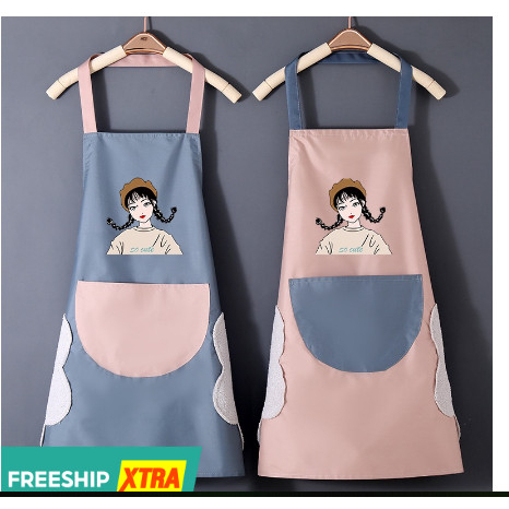 Tạp Dề Chống Nước - Tạp Dề Có Túi Đựng, Có Khăn Lau Tay Chống Bám Bẩn Hiệu Quả - Cam Kết Không Ưng Hoàn Tiền...