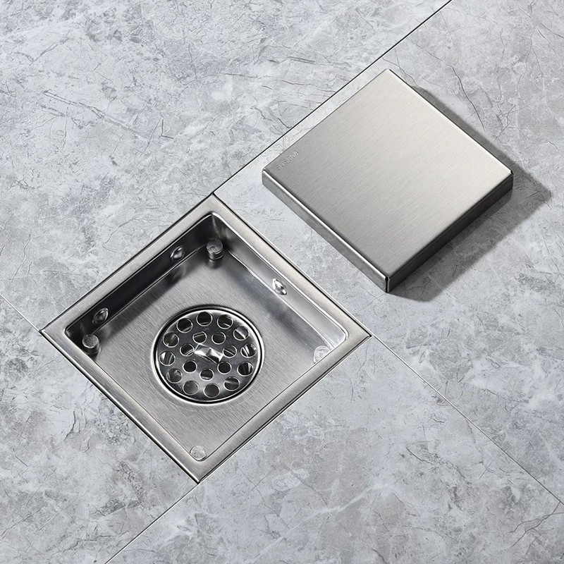 10 bộ Ga thoát sàn ngăn mùi Inox SUS 304 - Chống mùi hôi và côn trùng - G01 - Không ưng hoàn tiền