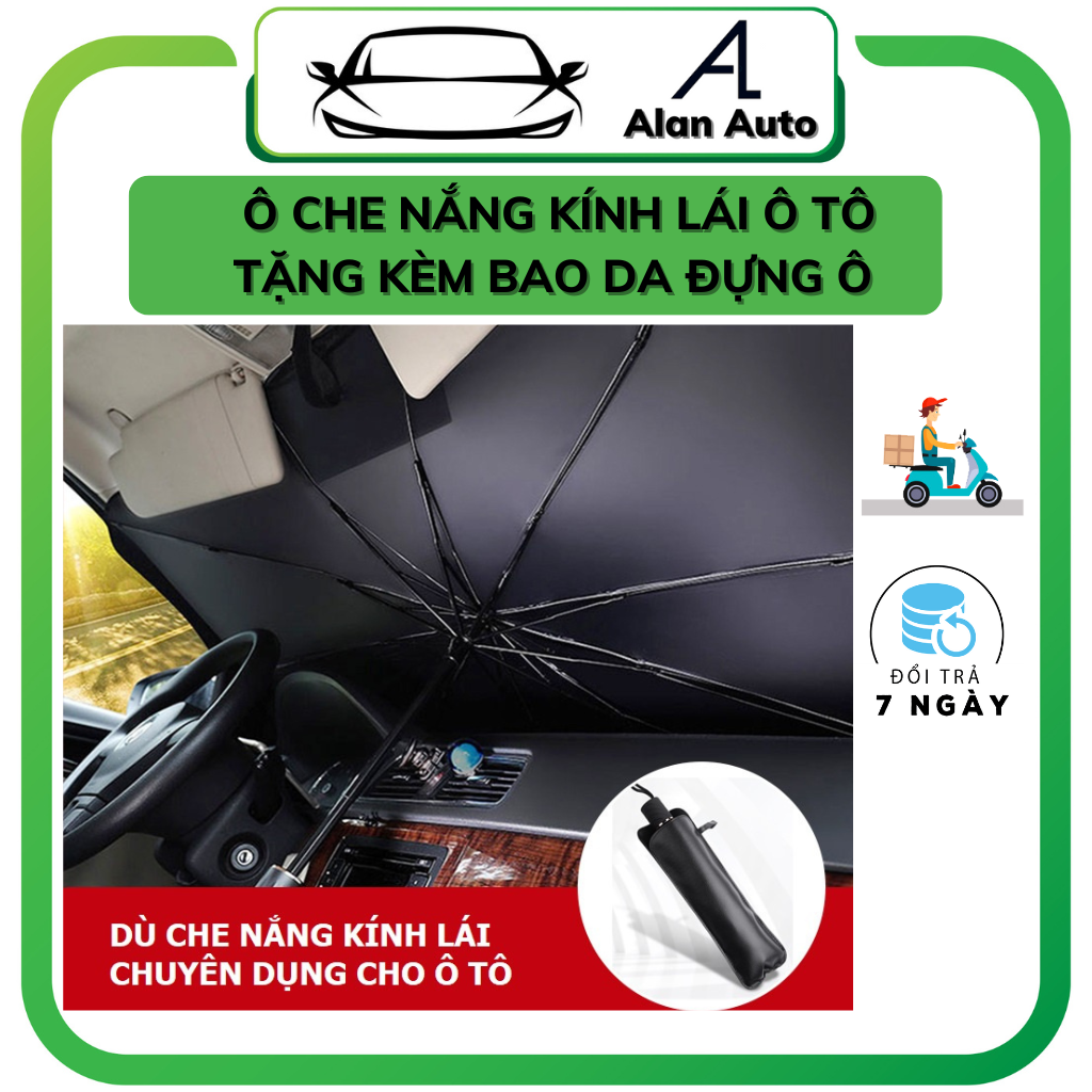 Ô che nắng kính lái ô tô, dù che nắng ô tô cách nhiệt, Che nắng kính lái chống sốc nhiệt khi vào xe