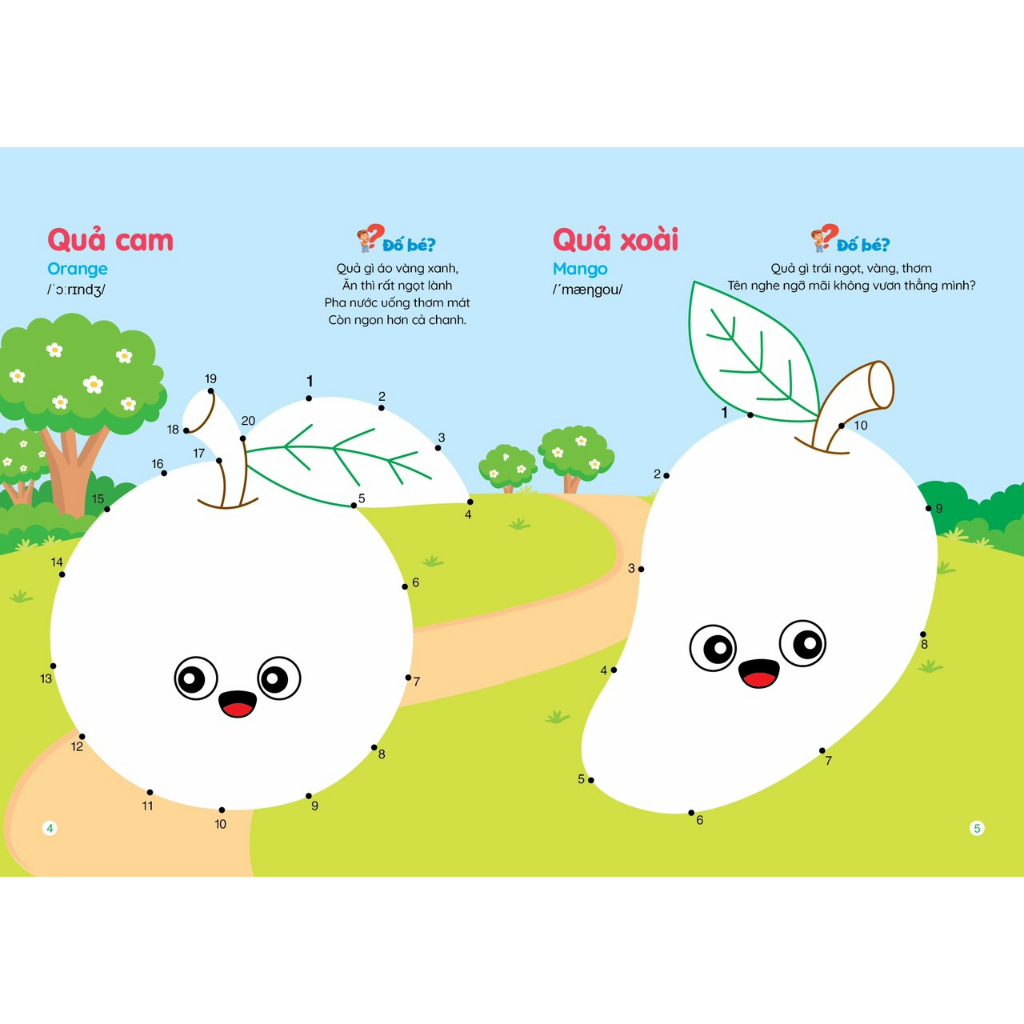 Sách - Tô Màu Nối Số Giải Đố Thông Minh dành cho trẻ từ 2-6 tuổi (Bộ 6 cuốn)