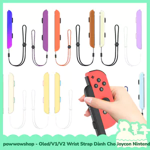 Oled/V1/V2 Cặp Wrist Strap Sử Dụng Để Gắn Joycon Nintendo Switch Phong Cách Game Nhiều Màu Sắc
