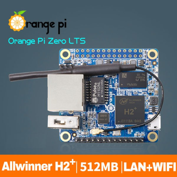 Orange Pi Zero 26 Pin Orange Pi Zero LTS H2+ Quad Core Open-Source