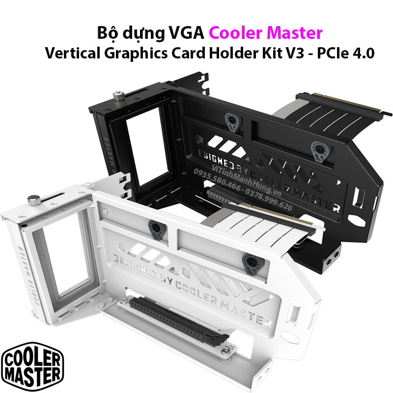 Bộ dựng VGA Cooler Master Vertical Graphics Card Holder Kit V3 PCIe 4