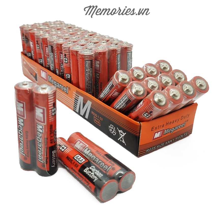 Pin Tiểu (Nhỏ) AAA R03 / AA R6S Megareel Dianwei 1.5V Extra Heavy Duty ...