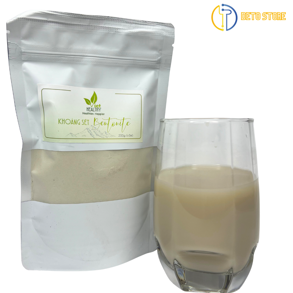 Combo Khoáng Sét Và Vỏ Hạt Mã Đề VietHealthy Nhuận Tràng Loại Bỏ Kim Loại Nặng Làm Sạch Hệ Tiêu Hóa