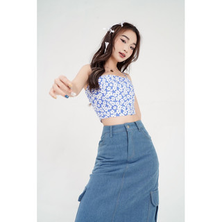 Chân váy jeans Denim Skirt - Laimer
