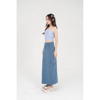 Chân váy jeans Denim Skirt - Laimer