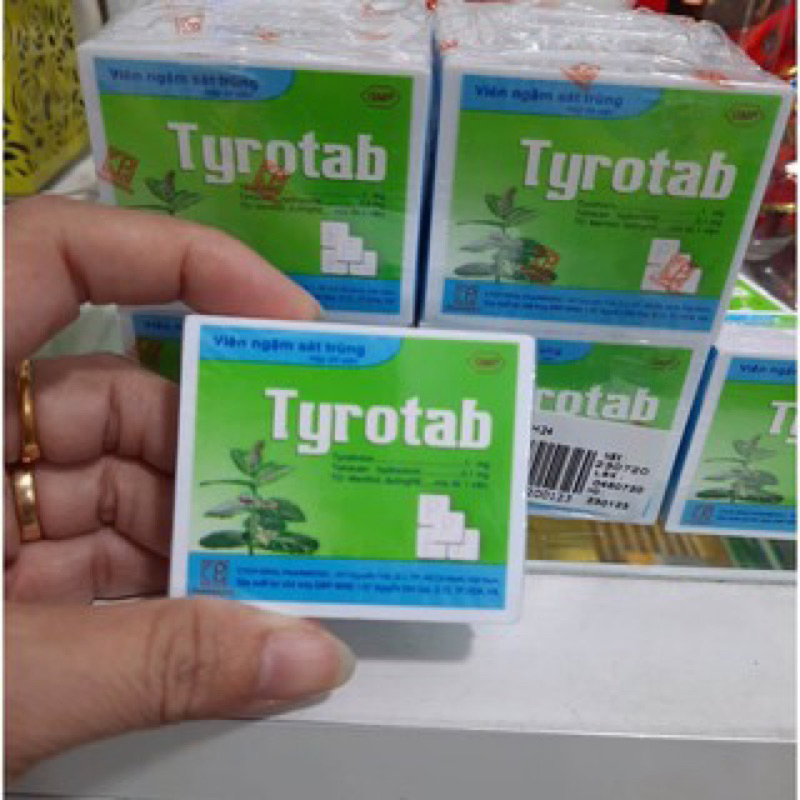 ( Giá Tốt ) Kẹo ngậm ho tyrotab 24 viên/ hộp | Shopee Việt Nam