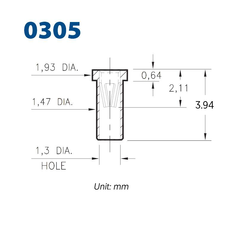Combo 10 socket Mill Max 0305 dùng mod hotswap cho PCB mạch hàn ...