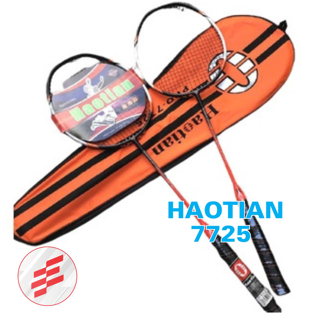 Cặp Vợt Cầu Lông kèm bao vợt, Vợt đánh cầu Haotian 7728 , Haotian 7725 ...