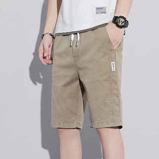 Quần đùi, quần short nam TOPMEN chất vải denim cao cấp thoải mái thoáng mát ôm dáng phù hợp đi chơi và vận động thể thao