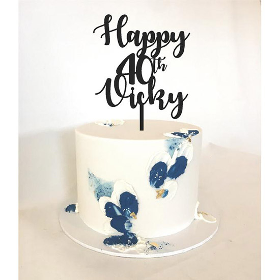 Topper cây cắm bánh kem Theo Yêu Cầu