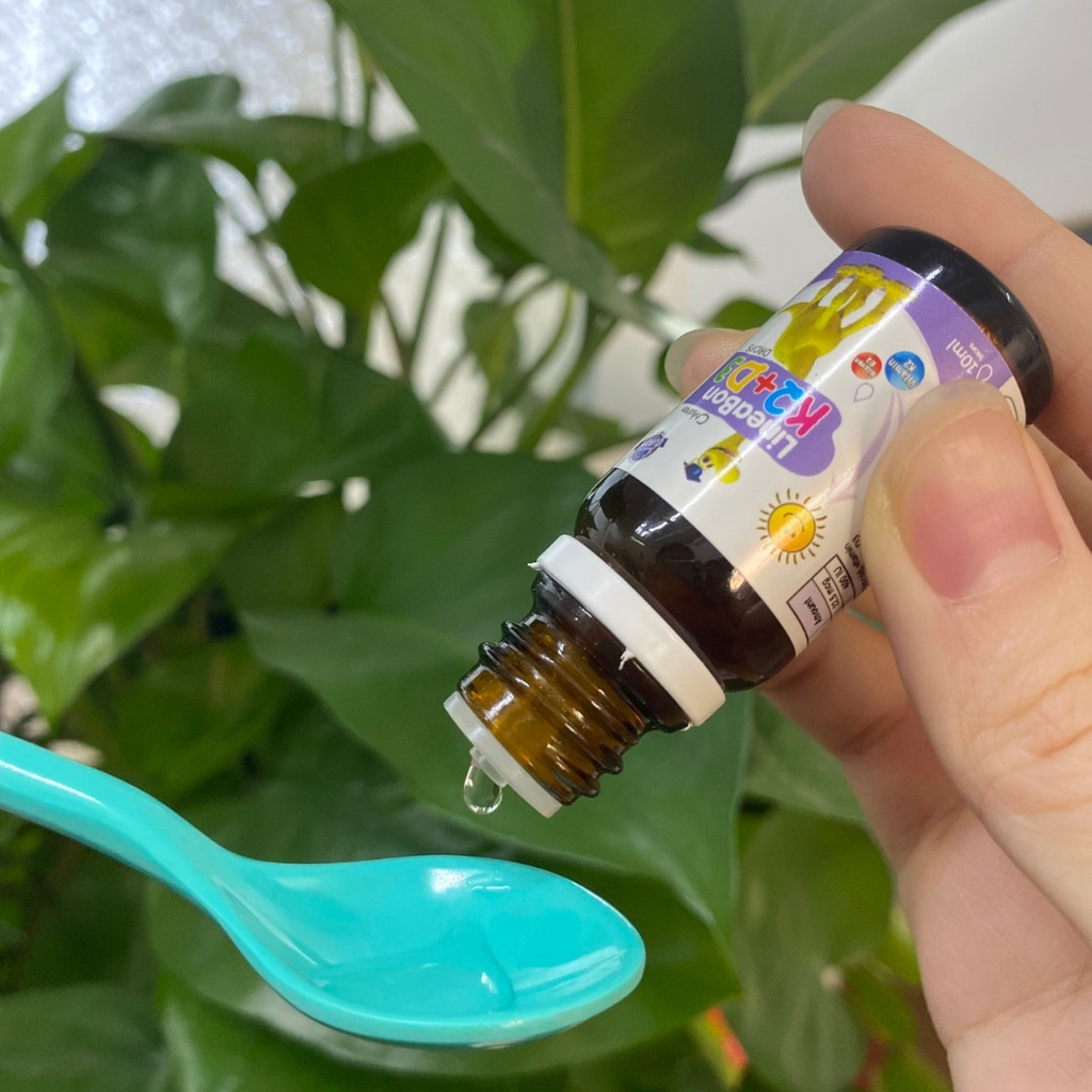 [Chính Hãng]Vitamin D3K2 Lineabon tăng chiều cao cho bé hộp 10ml