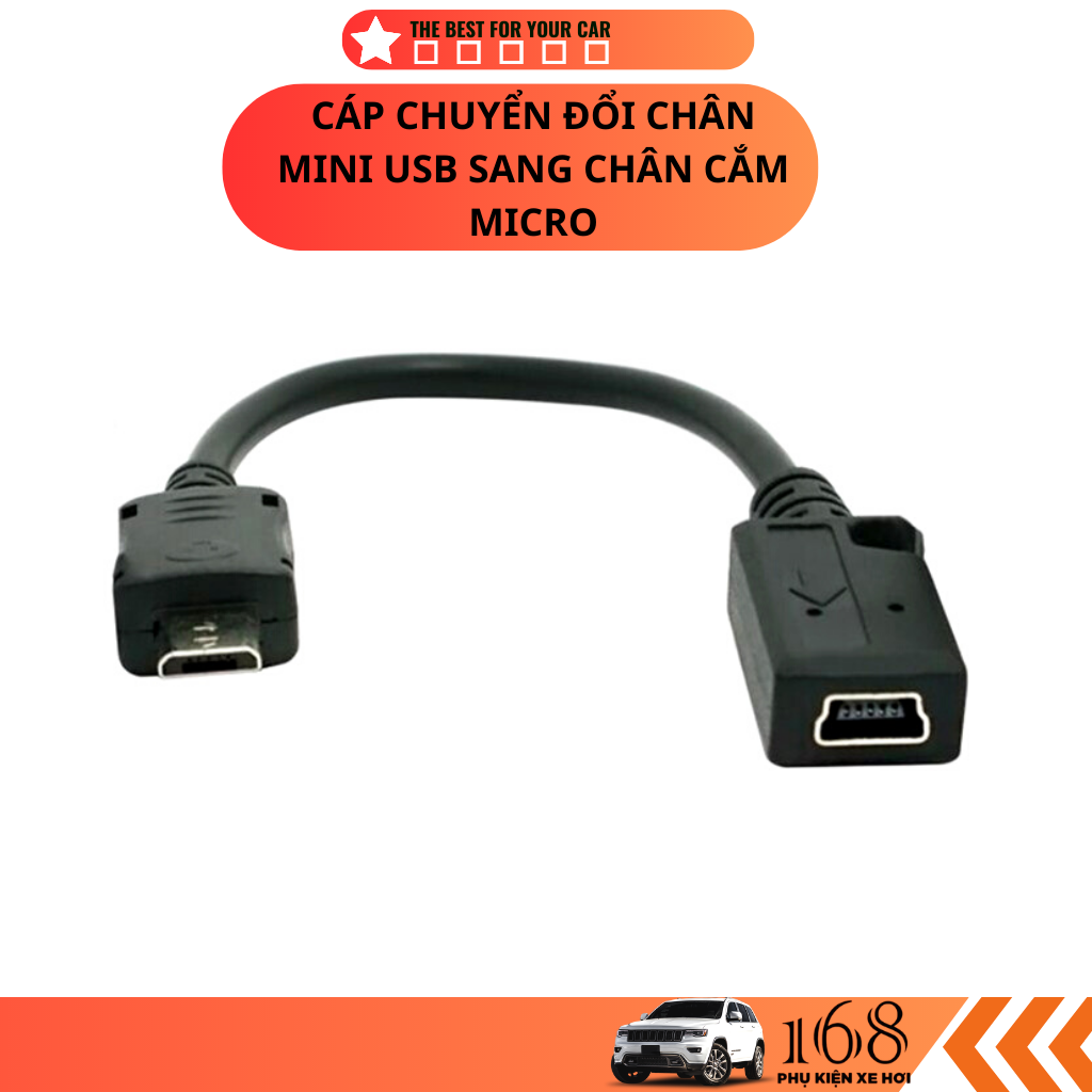 Cáp chuyển đổi chân MINI USB sang chân MICRO- cáp chuyển chân Type-C ...