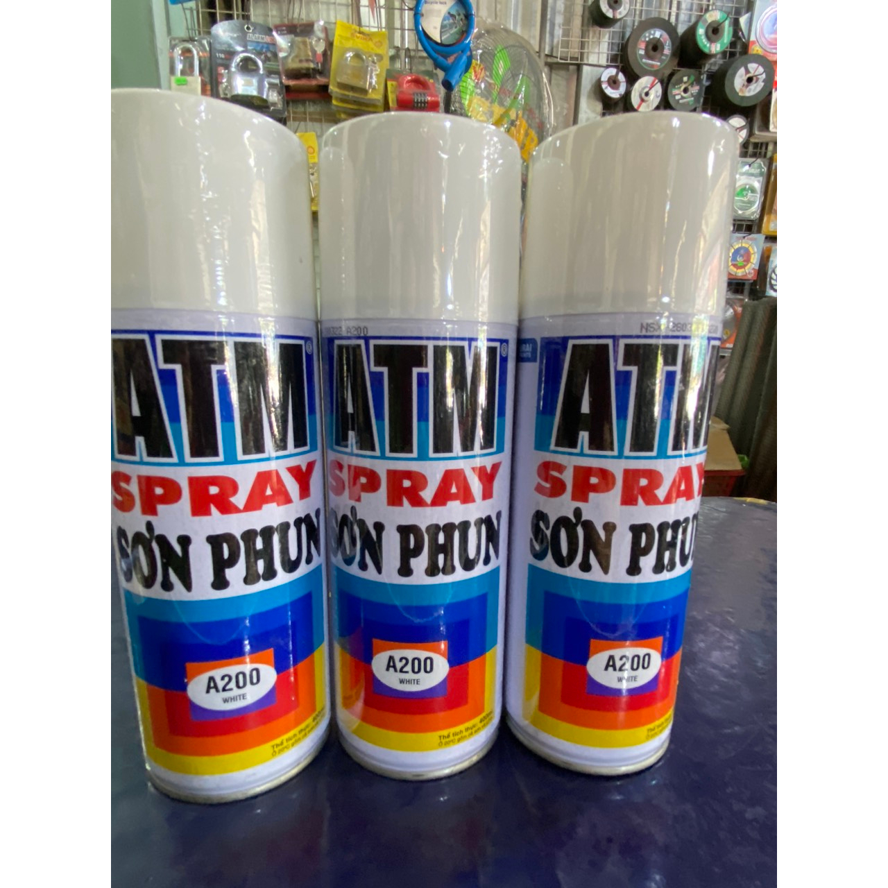 COMBO 10 CHAI Sơn Xịt TRẮNG, ATM A200- 400ml - sẵn hàng giá tốt(CHÍNH ...
