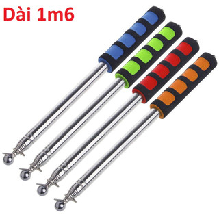 Gậy Treo Cờ 1m6 Cầm Tay Thu Gọn Được Dành Cho Đoàn Du Lịch , Giáo Viên... dài 1m6