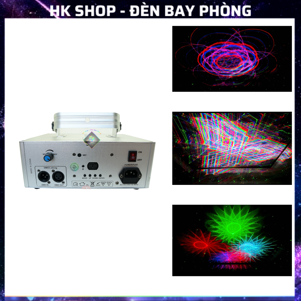 Đèn Laser Bay Phòng 8386 Pro Bảng Mới 2022 Thích Hợp Bar , Club , Karaoke [Hàng Chính Hãng ]