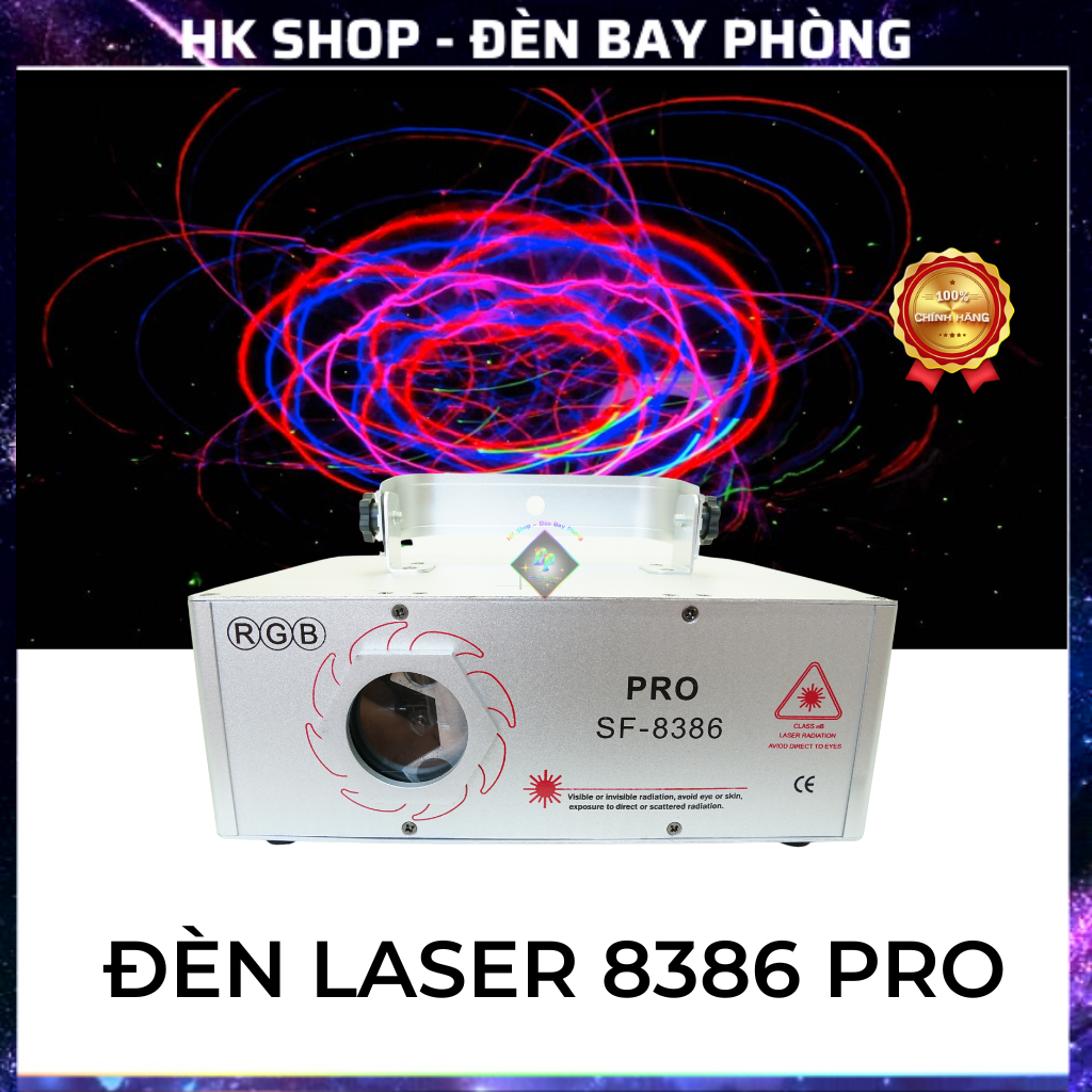 Đèn Laser Bay Phòng 8386 Pro Bảng Mới 2022 Thích Hợp Bar , Club , Karaoke [Hàng Chính Hãng ]
