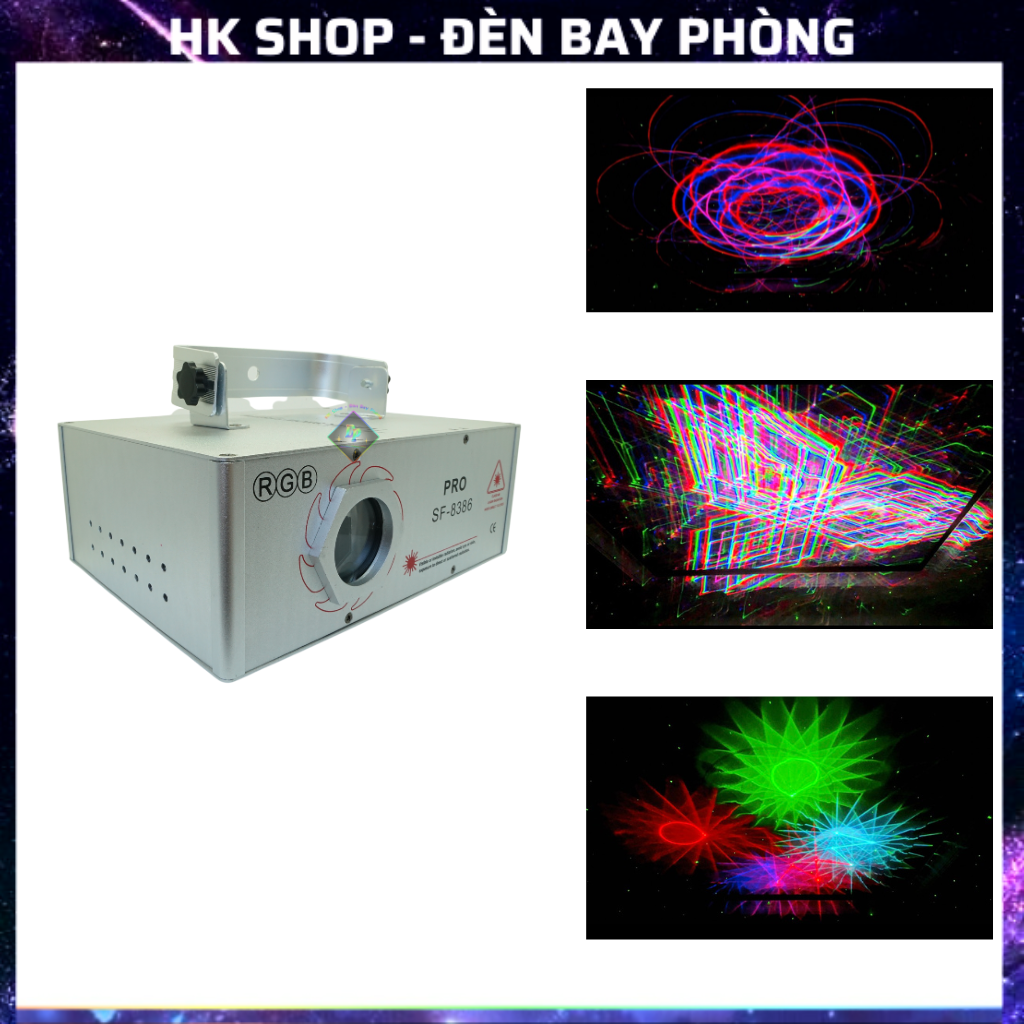 Đèn Laser Bay Phòng 8386 Pro Bảng Mới 2022 Thích Hợp Bar , Club , Karaoke [Hàng Chính Hãng ]