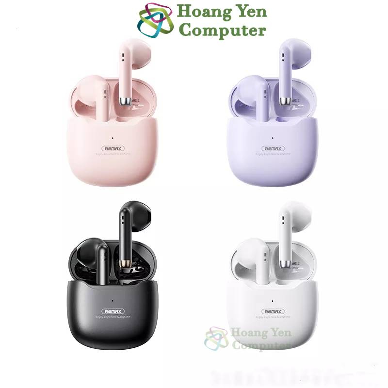 Tai Nghe Bluetooth Remax TWS-19 Sang Trọng, Nhỏ Gọn, Thời Lượng Pin 5 Giờ - BH 12 Tháng - Hoàng Yến Computer