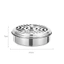 HỘP ĐỰNG NHANG MUỖI - Khay Đựng Hương Muỗi Bằng Thép Không Gỉ Có Nắp Đậy 15*7cm - 9356
