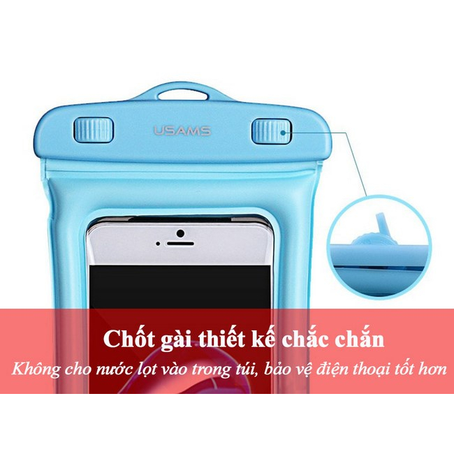 Túi chống nước có phao viền cao cấp USAMS size 6.0 inch