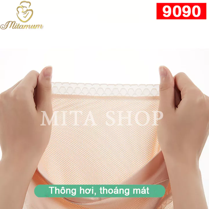Quần lót bầu su đúc cạp chéo, quần lót sau sinh bigisize, đồ lót bầu thiết kế đẹp siêu mát Mitamum