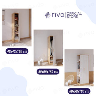 [Freeship HCM] Tủ Quần Áo Gỗ FIVO FC06, Gỗ Chống Ẩm Dày Dặn Cao Cấp, Hộc Tủ Riêng Tư, Trả Góp 0%