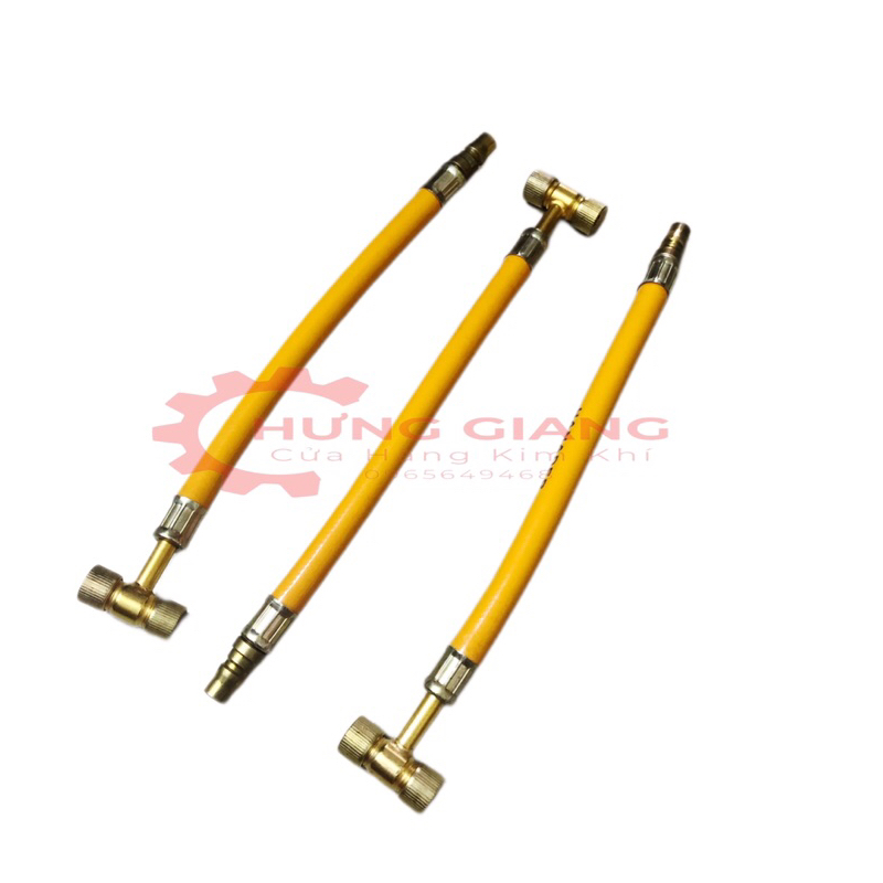 Dây bơm lốp ô tô xe máy 2 đầu bơm búa đa năng dùng cho máy bơm, máy nén khí