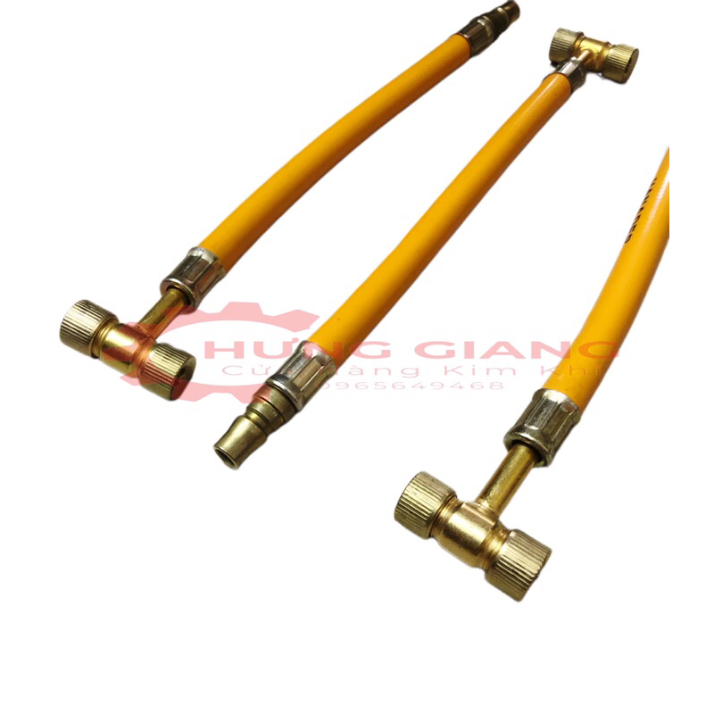 Dây bơm lốp ô tô xe máy 2 đầu bơm búa đa năng dùng cho máy bơm, máy nén khí