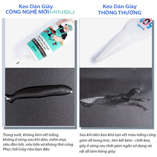 Keo dán giày Misu, keo dán giày siêu dính