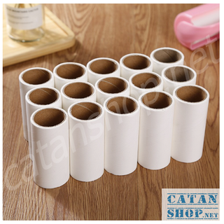 Lõi Lăn Bụi 10cm Làm Sạch Quần Áo, Ga Giường, Lông Thú Lõi 60 Tờ Dự Phòng Thay Thế Cho Cây Lăn Bụi
