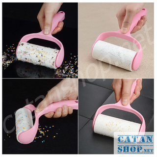 Lõi Lăn Bụi 10cm Làm Sạch Quần Áo, Ga Giường, Lông Thú Lõi 60 Tờ Dự Phòng Thay Thế Cho Cây Lăn Bụi