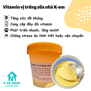 Vitamin Cho Thú Cưng Cung Cấp Đầy Đủ Vitamin Thiết Yếu, Tăng Cường Hệ Miễn Dịch Giúp Thú Cưng Phát Triển Và Phục Hồi Tốt