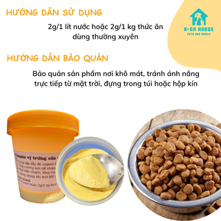 Vitamin Cho Thú Cưng Cung Cấp Đầy Đủ Vitamin Thiết Yếu, Tăng Cường Hệ Miễn Dịch Giúp Thú Cưng Phát Triển Và Phục Hồi Tốt