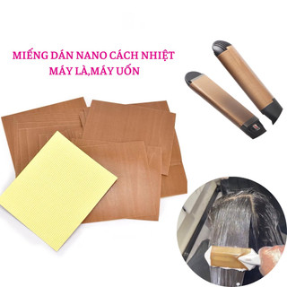 Miếng Dán Nano bọc Máy Là, máy duỗi Tóc (giá 1 miếng)