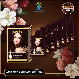 Dầu Gội Gói Phủ Bạc Family Đen - Cafe - Hạt Dẻ 15ml